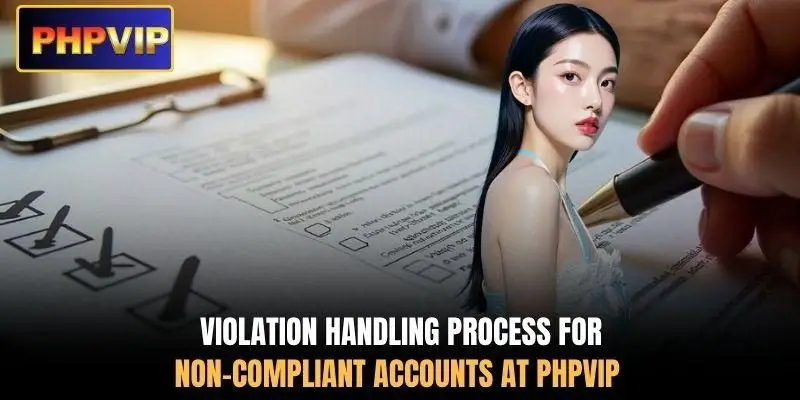 Violation handling process for non-compliant accounts at PHPVIP Violation handling process for non-compliant accounts at PHPVIP